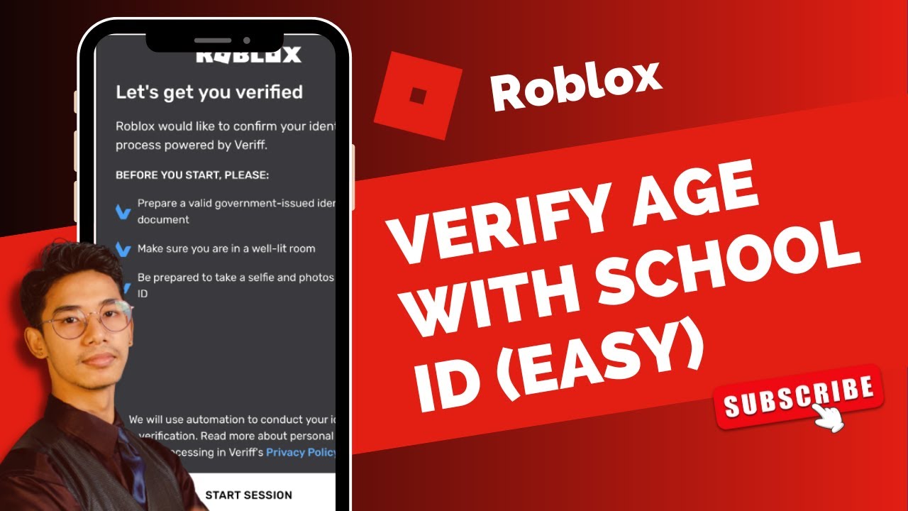 How to Verify Your Age on Roblox With School Id ! 