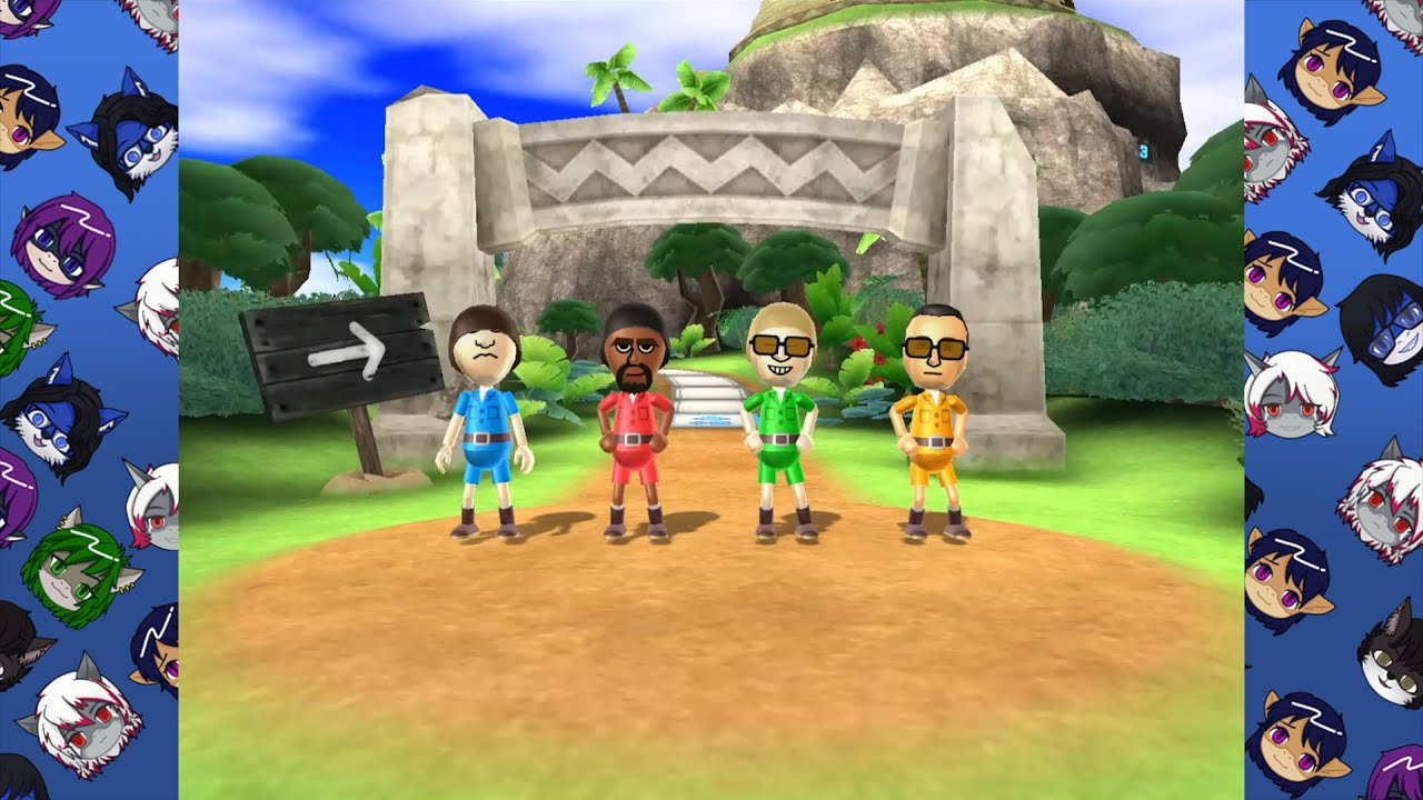 Wii Party - Board Game Island (Soldier vs Demoman vs Engineer vs Sniper)