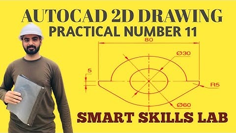 AutoCAD 2D Drafting Full Exercise #11 | Basic to Advanced Step by Step Training in Hindi