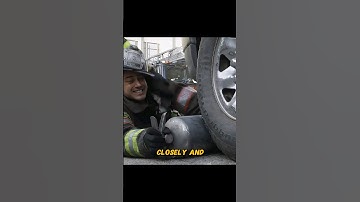 What a brave firefighter #shorts