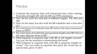 Lecture 6: CPU Scheduling 2 (MLFQ)