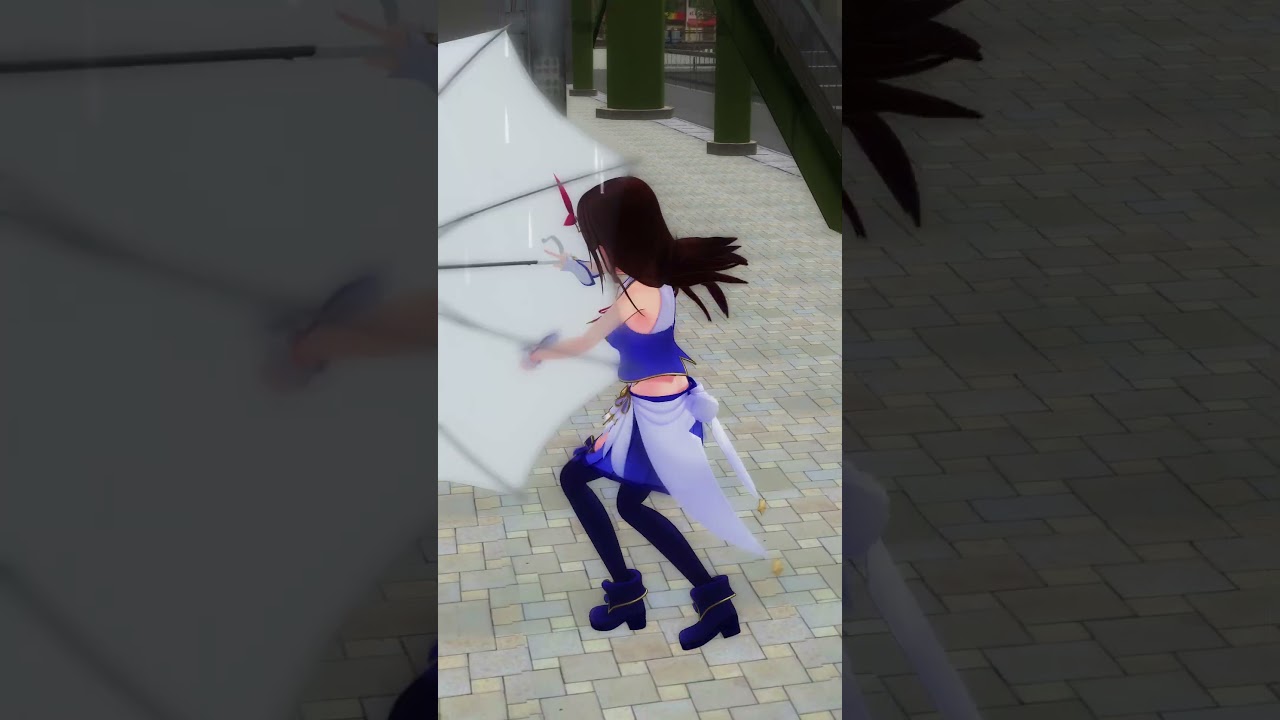 【ホロライブMMD】雨の日 - RainyDay #ロボ子さん #ときのそら #hololive #shorts