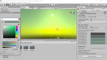 Physically Based Sky for Unity3D. Tutorial