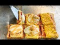부산의 명물 토스트, 문 토스트┃Moon Toast, Mozzarella Cheese┃Korean Street Food