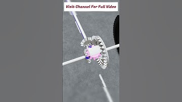 Car Differential Gear Working || #shorts #viralshorts #Car #engineering