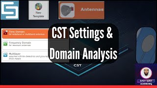 Microstrip Patch Antenna, Settings, & Domain Analysis |CST Microwave Studio for Beginners|#CST hacks screenshot 4