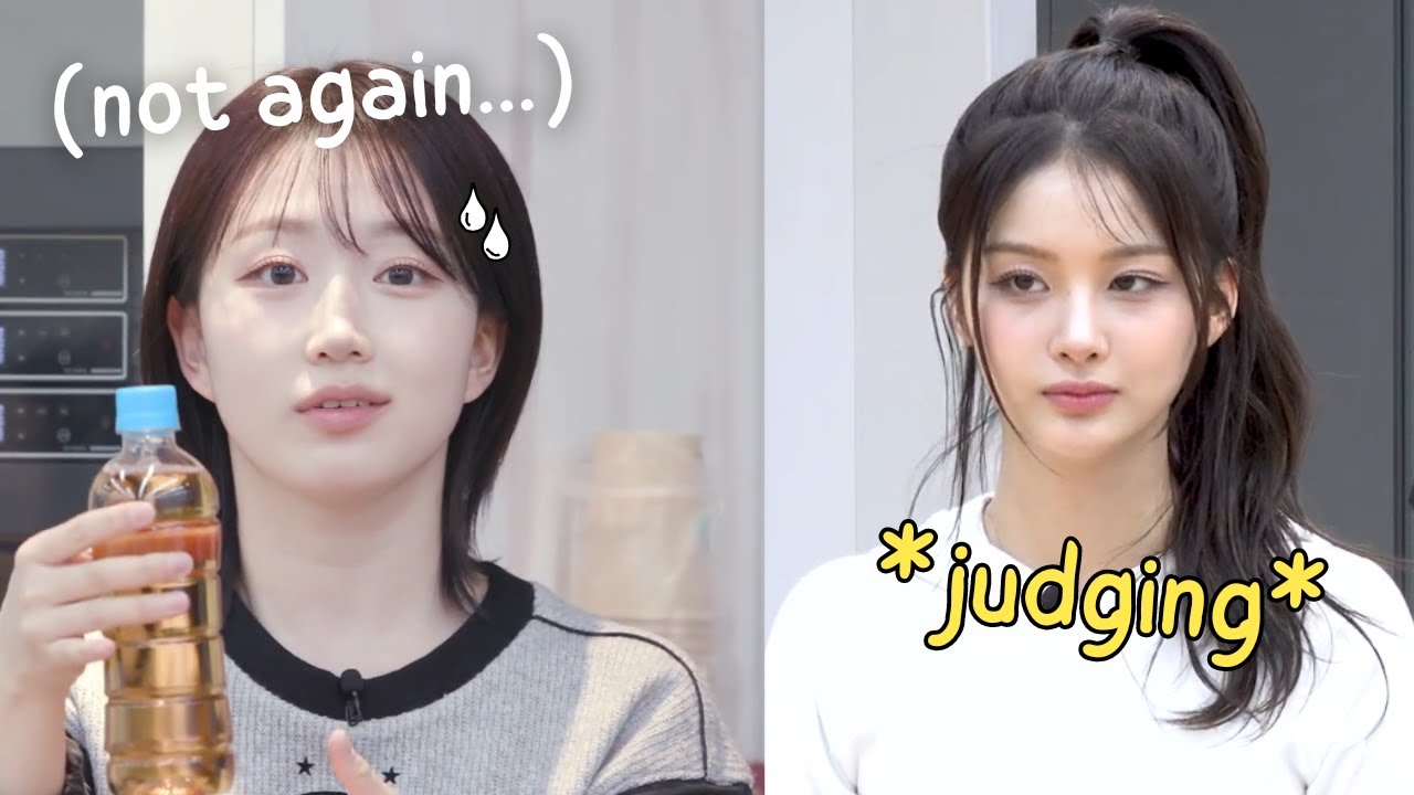 nmixx sullyoon can't believe Haewon's scam (the voice crack saga returns)