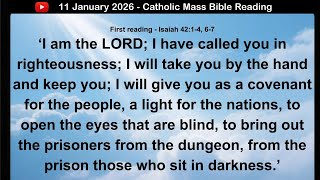 11 January 2026 Catholic M Bible Reading