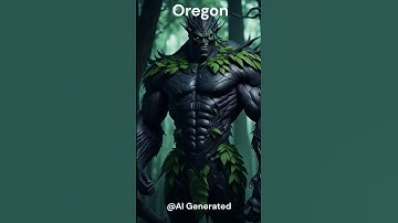 Asking AI To Create A Super Villain For Every State #shorts