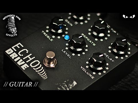 wounded-paw-effects---echo-drive-delay---guitar-demo