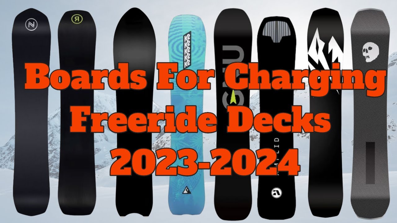The Top 5 Freeride Snowboards of 20232024 YouTube