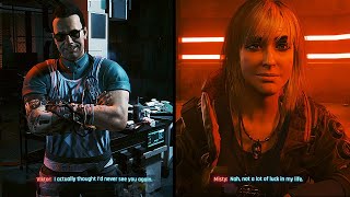 V meets Viktor and Misty after 2 years coma  Cyberpunk 2077: Phantom Liberty