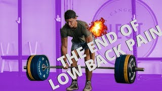 The Deadlift is crushing your lower back.