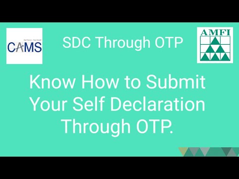 OTP based DSC Update for MFDs | MFDs Self Declaration |