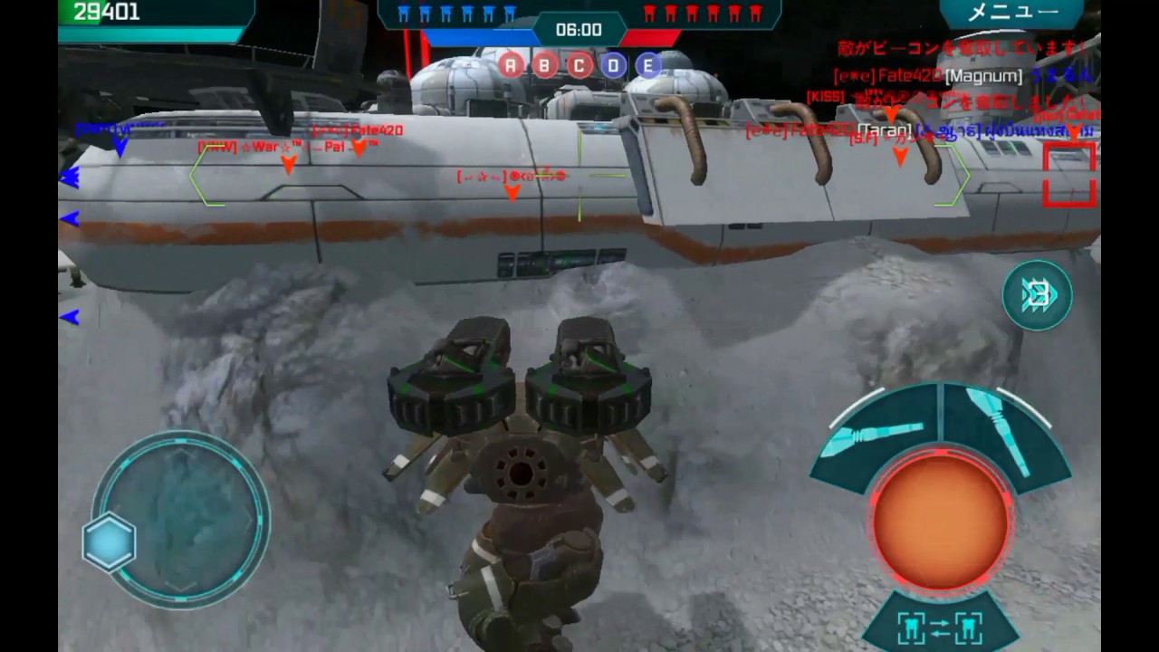 War Robots 〜Solo play at the Moon Base ①〜