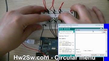 Circular menu new version