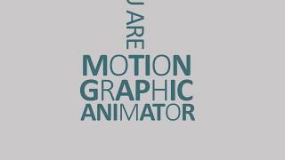 Typography Video | Text Animation | kinetic typography | Graphite Work