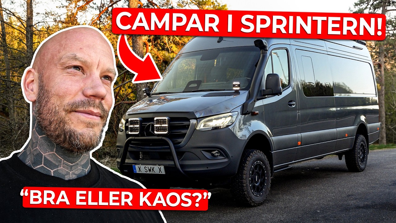 FÖRSTA TUREN MED SPRINTERN!