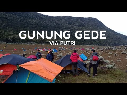 PENDAKIAN GUNUNG GEDE VIA PUTRI || SAAT WEEKEND!!