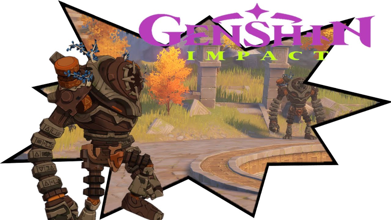 Genshin Impact Schatz Auf Der Ebene