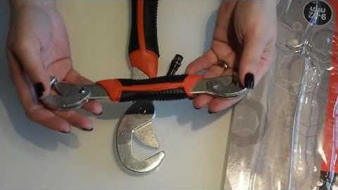 Apgstore 2Pcs Multi function Universal Quick Snap N Grip Adjustable Wrench Spanner Set Reviews