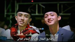 Story wa sholawat || Azmi dan ahkam, enak didengar