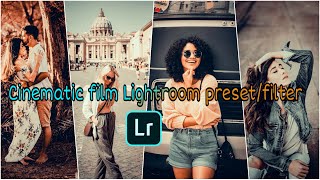 Cinematic Film lightroom mobile Preset|Filter ||free DNG download screenshot 4