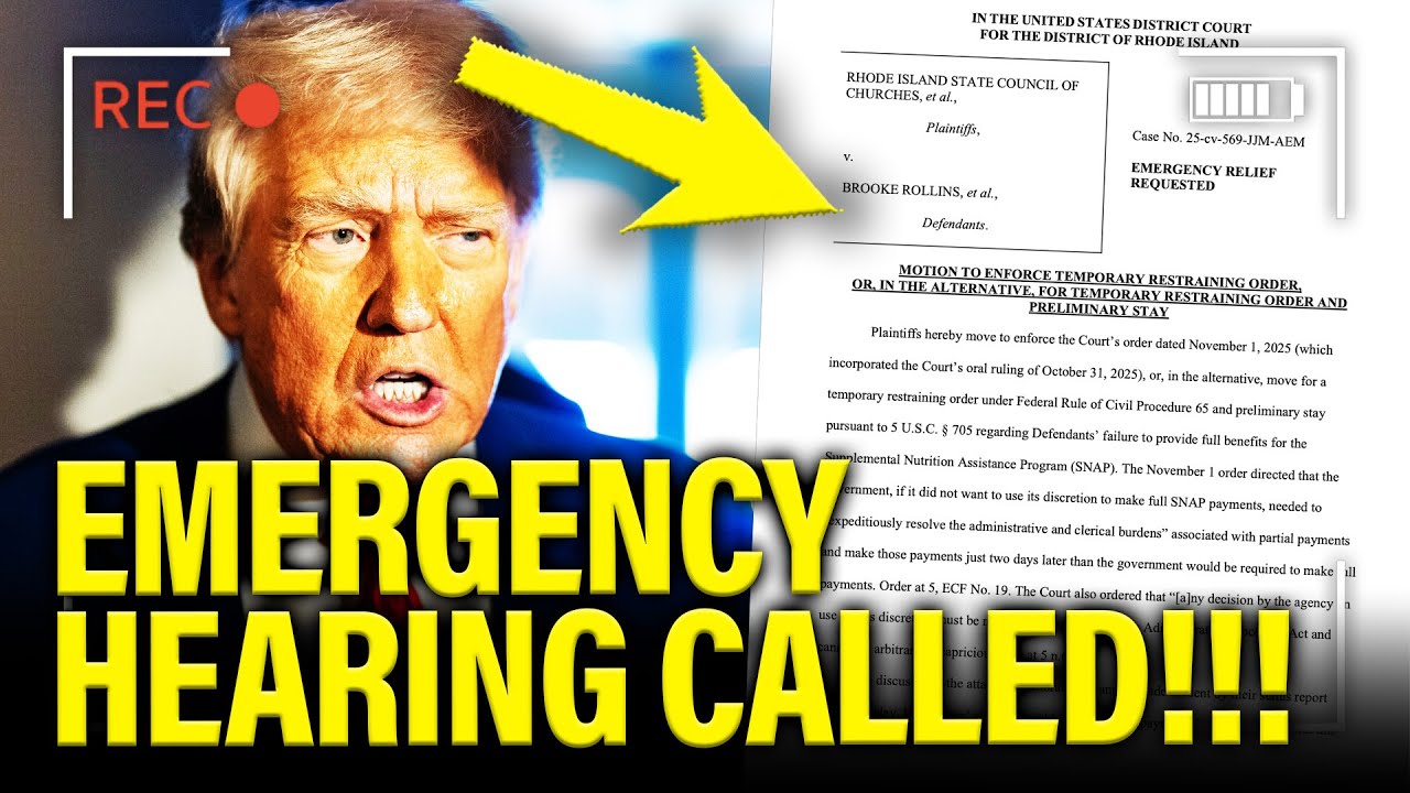 🚨 EMERGENCY HEARING Called for Trump’s FATAL COURT VIOLATIONS