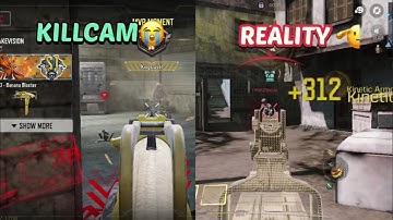 KILLCAM VS REALITY IN CODM