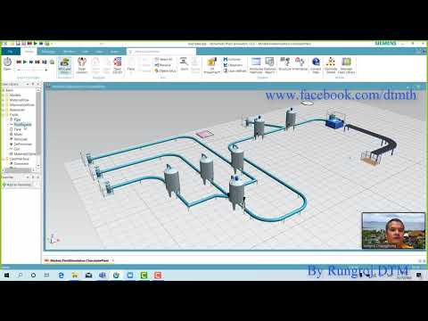Fluids Simulation With SIEMENS Tecnomatix Plant Simulation EP2