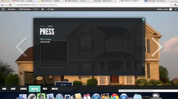 Configuring the Gleam WordPress theme