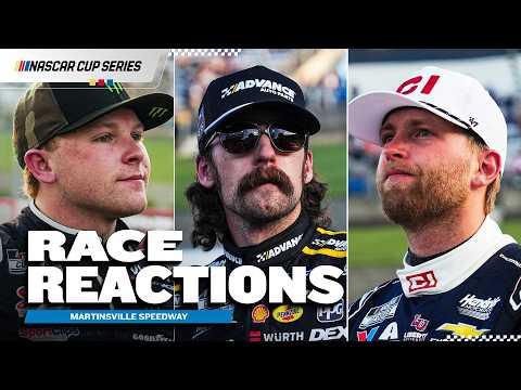 What Drivers Said After Martinsville Speedway | 2026 NASCAR Cup Series