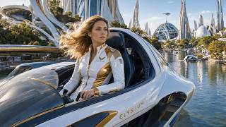 Future City Tour | Tranquil Harbor | Ultimate Visual Relaxation ✨#future   #scifi   #aesthetic
