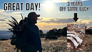 SHED HUNTING 2024 | 3 YEARS OFF THE SAME BUCK