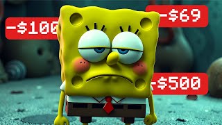 How Rich Is SpongeBob SquarePants? | How Much Does a Fry Cook Make?