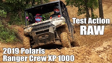 2019 Polaris Ranger Crew XP 1000 Action Raw