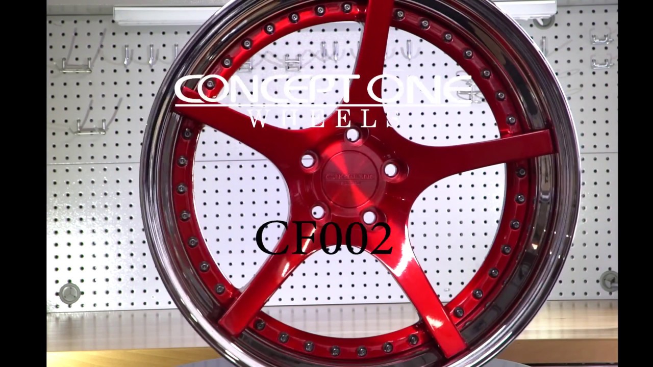 Conceptone Forged Red CF002 Wheels