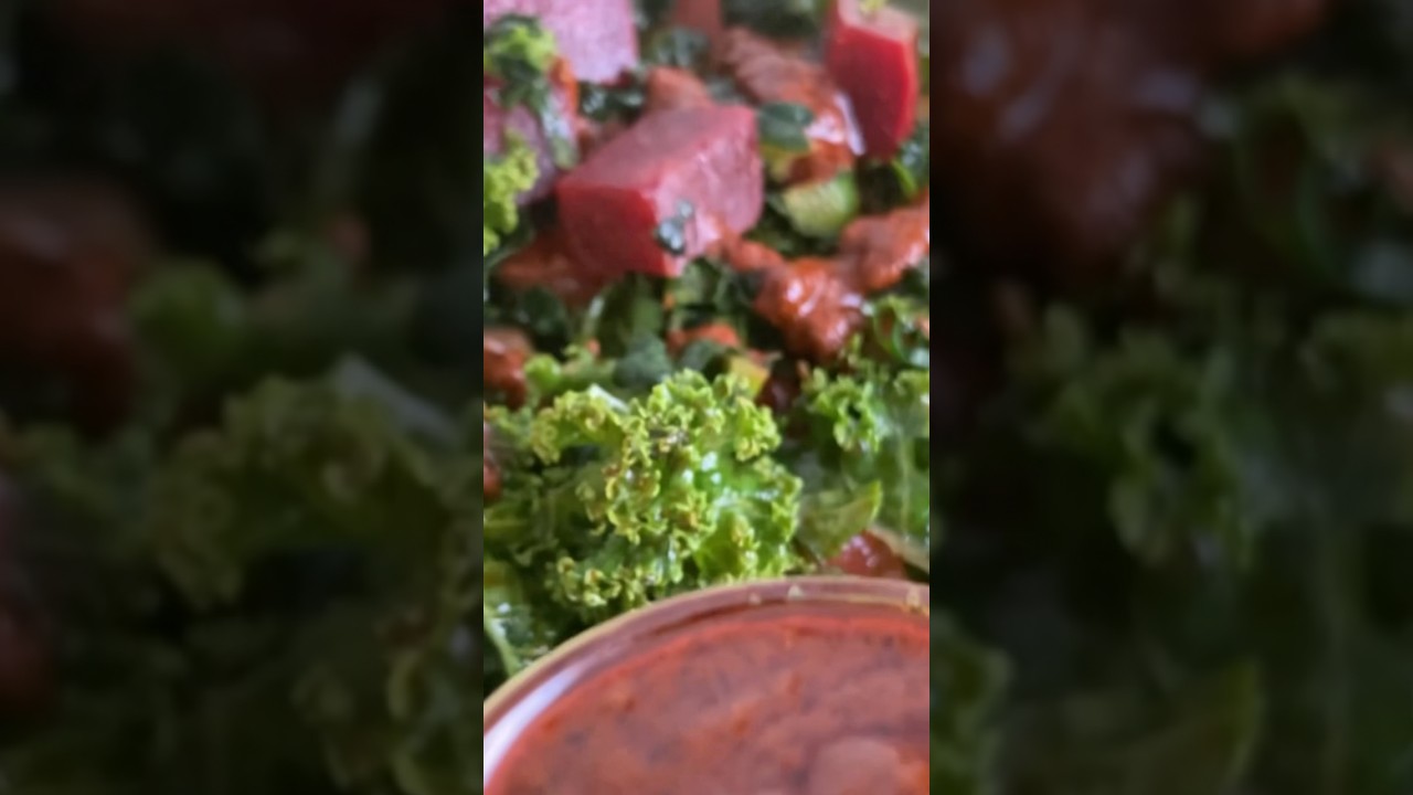Green Garden Vegan Eritrean awazee flavour salad YouTube