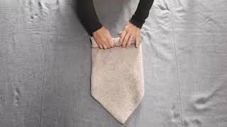 How to fold towels TO SAVE SPACE