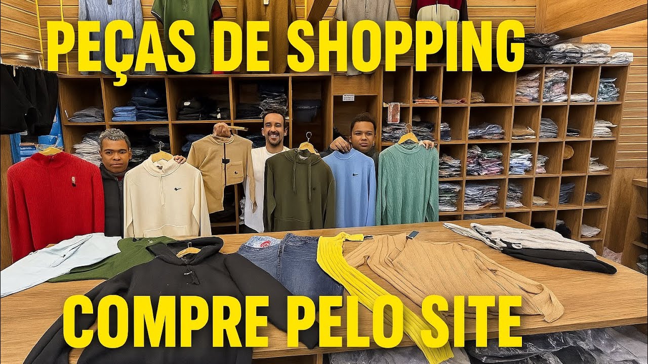 PEÇAS PADRÃO SHOPPING - COMPRE PELO SITE 🛍️
