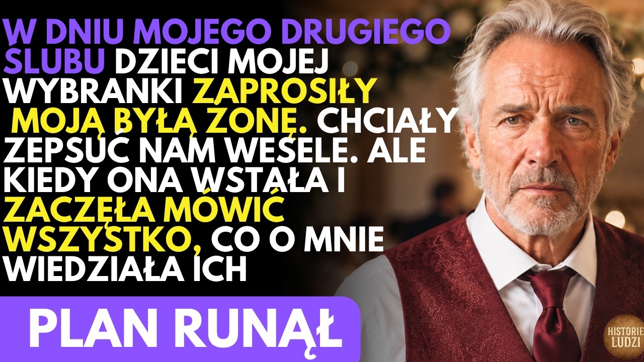 Stałam przy recepcji, kiedy ją zobaczyłam – byłą żonę mojego męża, na naszym weselu. Dzieci Danuty zaprosiły ją w tajemnicy, żeby opowiedziała, jakim był złym człowiekiem. Teresa usiadła i...