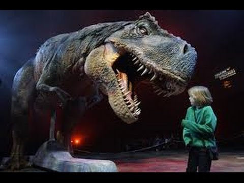 Amazing Walking with Dinosaurs - Live - T-Rex Battle Scene