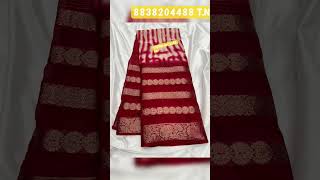 Chiffon Zari Weaving Saree Collection Price 1050 free shipping 🛎️ 8838204488#diwali collection