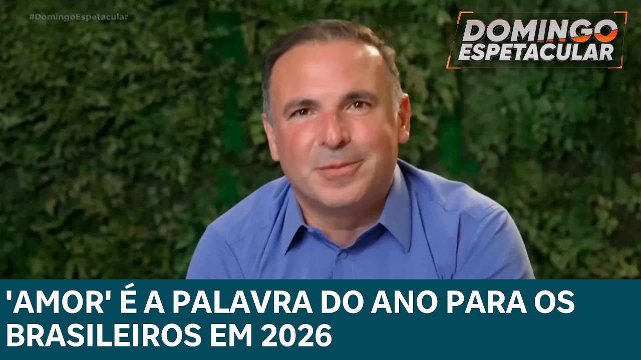 Pesquisa revela 'amor' como a palavra do ano para os brasileiros em 2026