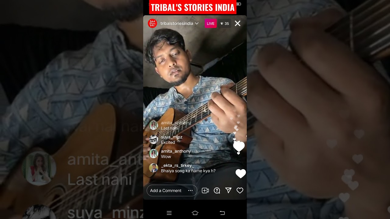 INSTAGRAM LIVE @TRIBALSTORIESINDIA with ATRIPT BAND | Jamshedpur JH | SAMARPAN1319