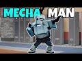 Trolling As MECHA MAN In Roblox Fight In A School