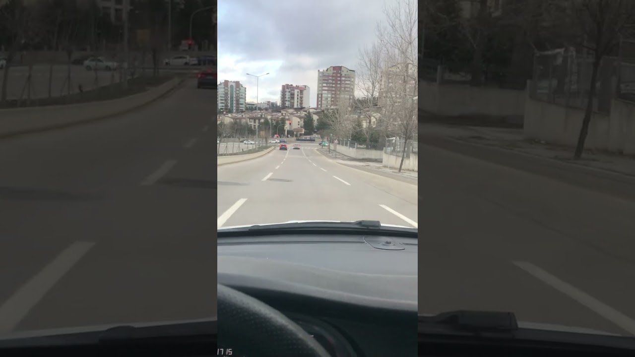 Yaşamkent Motorsiklet sınavı 1. Güzergahı