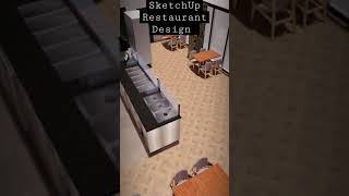 SketchUp Restaurant Design