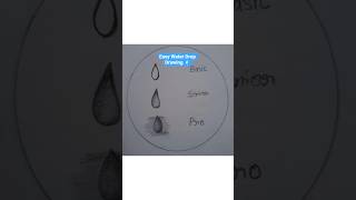 Easy Water Drop Drawing | Step by Step | Basic to Pro Shading Tutorial |