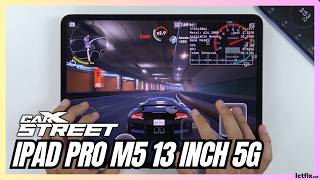 iPad Pro M5 13 INCH CarX Street Gaming Test | Apple M5 screenshot 1